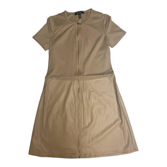 Ellen Tracy Zip Front Sheath Dress - Picture 4 of 10